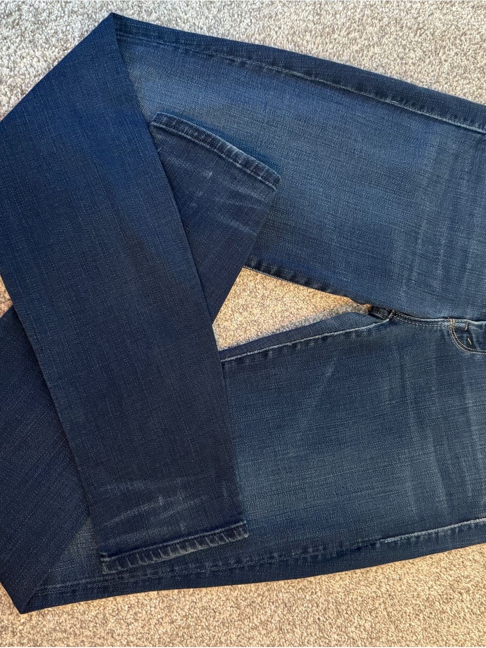 MOTHER dark blue denim jeans